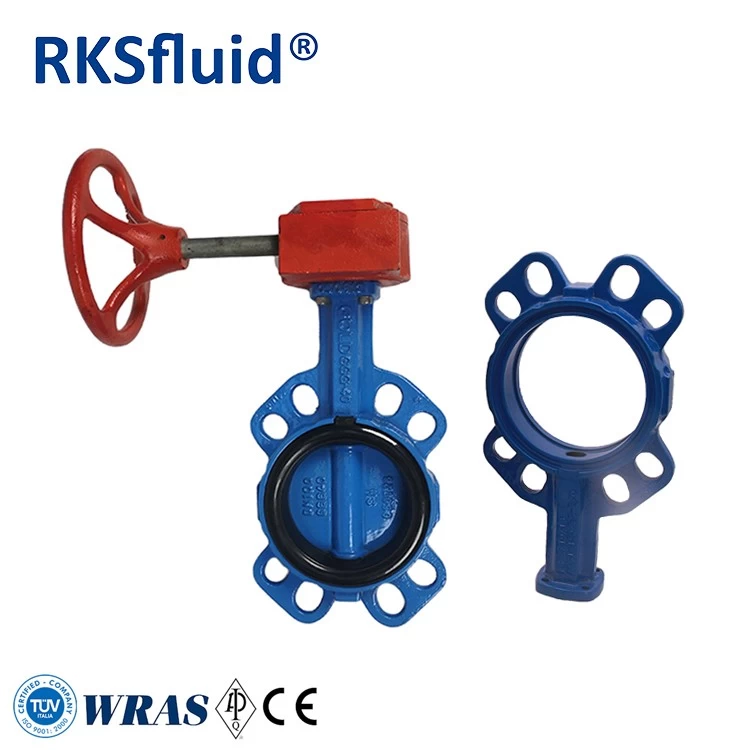 China Hot sale water control adjusting gearbox handle butterfly valves valvula manufacturer