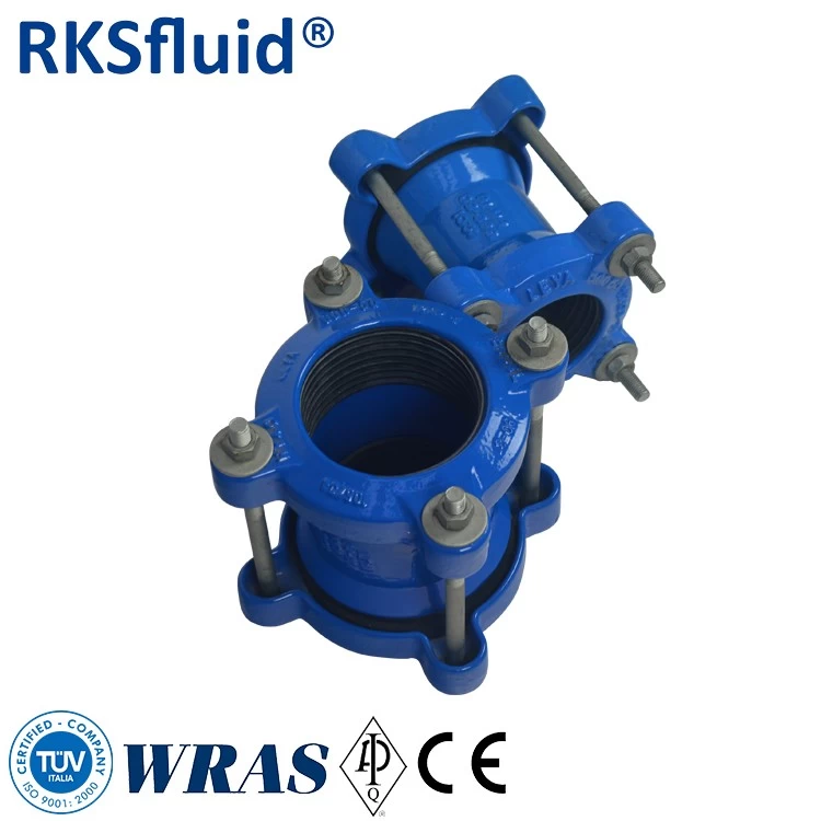 China Junção de ferro fundido dúctil ISO2531 / EN545 di gibault para tubo de PVC / tubo de aço / tubo de CA fabricante