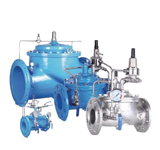중국 다기능 펌프 제어 밸브 ANSI PN10 PN16 듀얼 스테이지 압력 물의 밸브 감소 밸브 제조업체