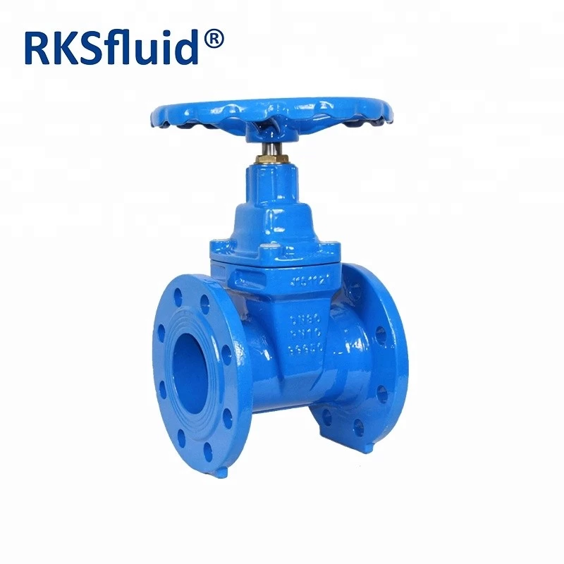 China PN10 16 25 flanged BS5163 DN 50 80 100 200 300 400 500 600 cast ductile iron reselient seated gate valve manufacturer