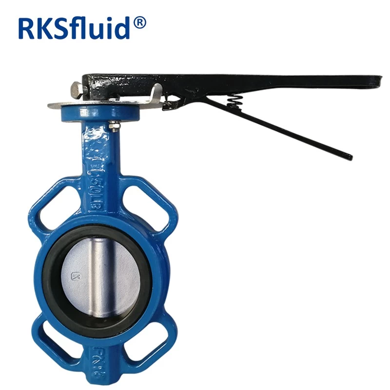 China PN10/16 Class150 EPDM Wafer/Lug Type Resilient Seat Butterfly Valve manufacturer