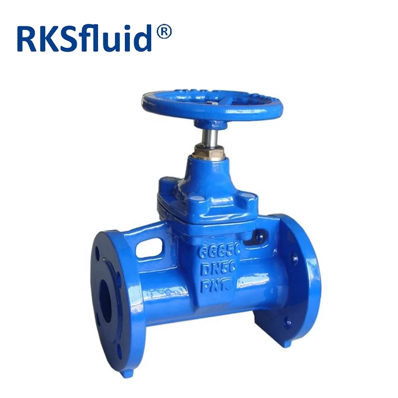 China PN16 Ductile Cast Iron GGG50 Resilient Seated DIN Water Seal Gate Valve with Price manufacturer