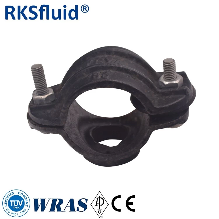 China Pipe coupling repair clamps tapping saddle manufacturer