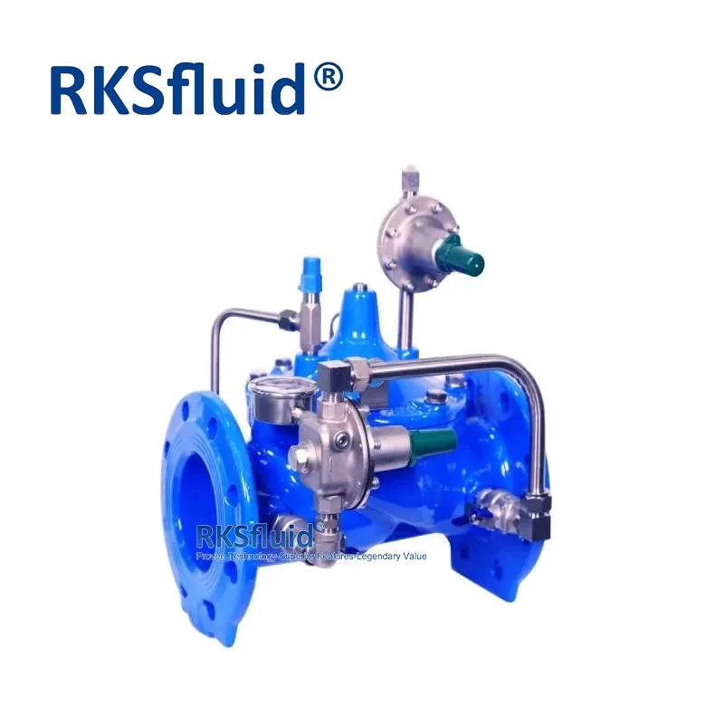 China RKSfluid K2FB Pressure reduce valve with small flow by pass manufacturer