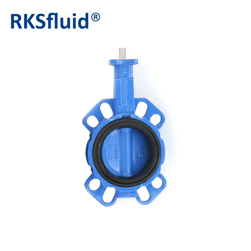 China Resilient seat epoxy resin coated disc butterfly valve manufacturer