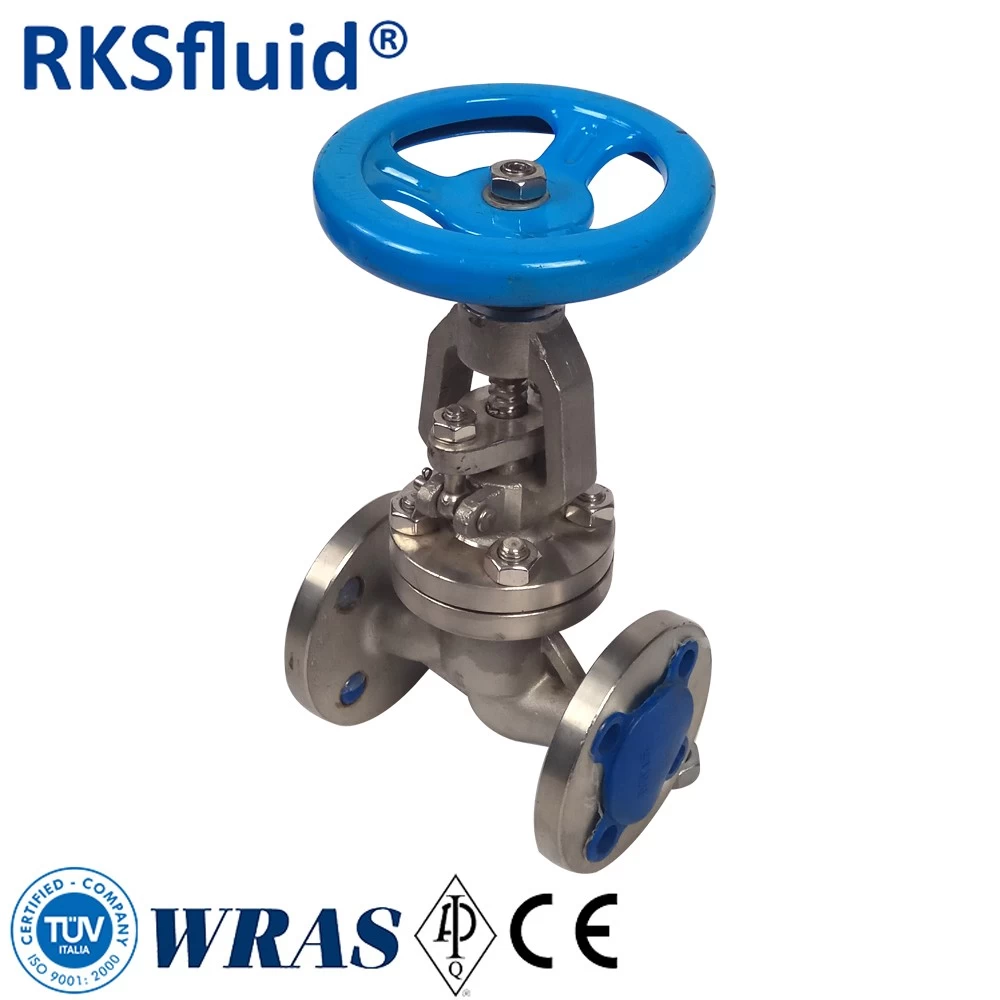 China Stainless Steel Manual Gear Box Low Tension Globe Valve manufacturer