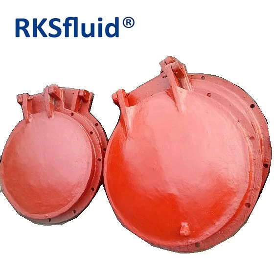 Китай RKS Литая стальная поворотная запорная заслонка с двумя вафельными клапанами производителя