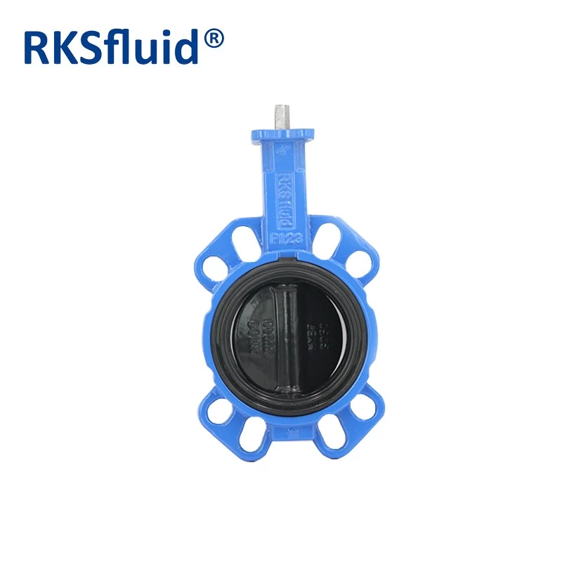 China Resilient butterfly valve with nylon central seat manufacturer