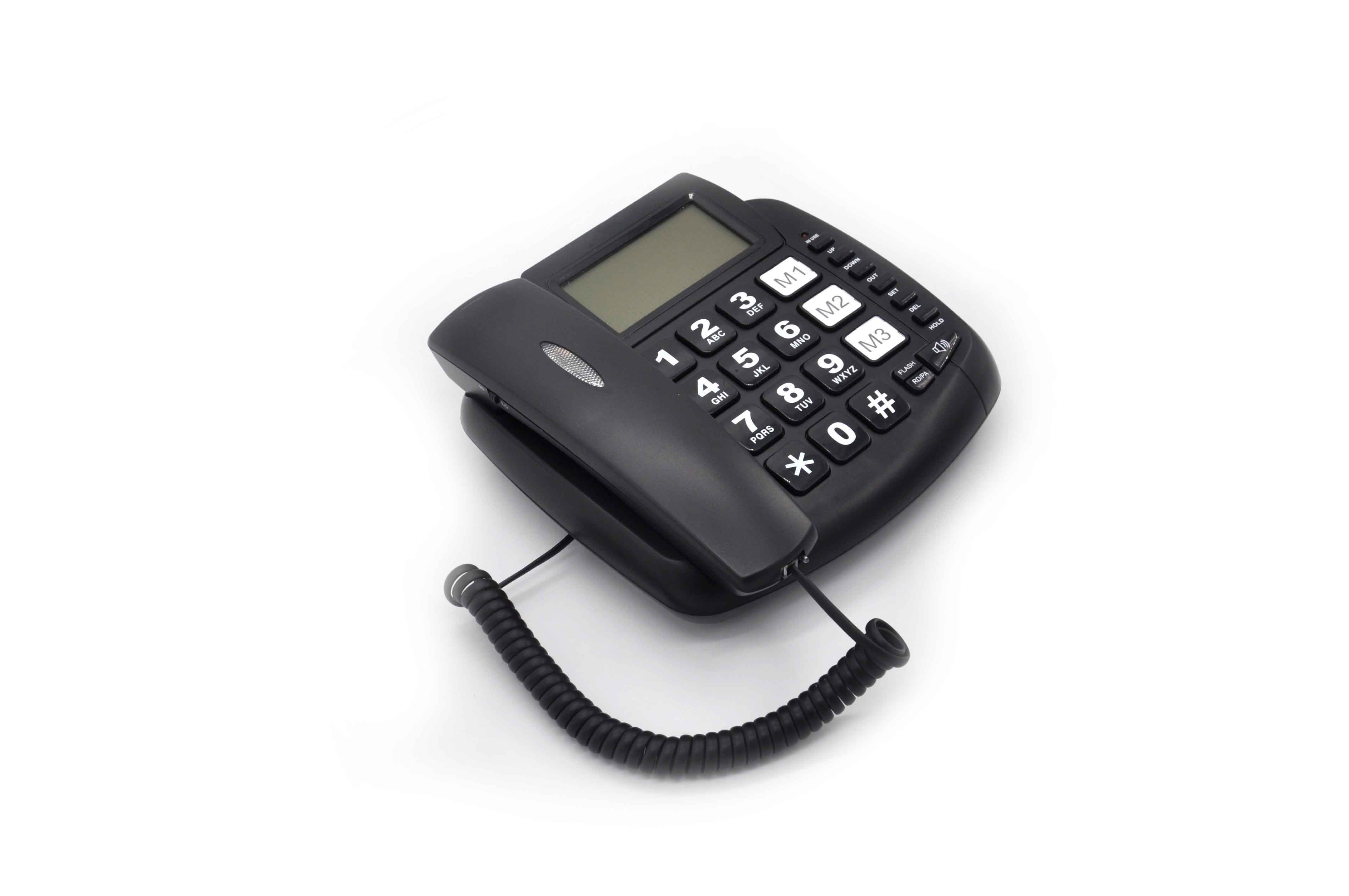 Wholesale Products China antique model telephone, big button telephone with caller ID