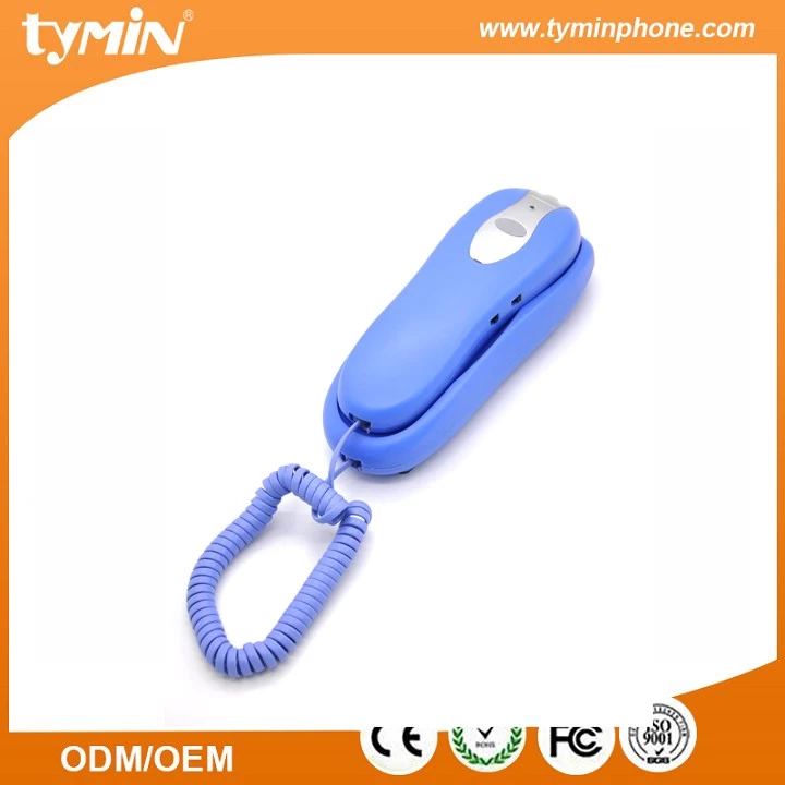 China 10 grupos de dois toques Memories com fio de telefone de parede pequena para casa (TM-PA017) fabricante