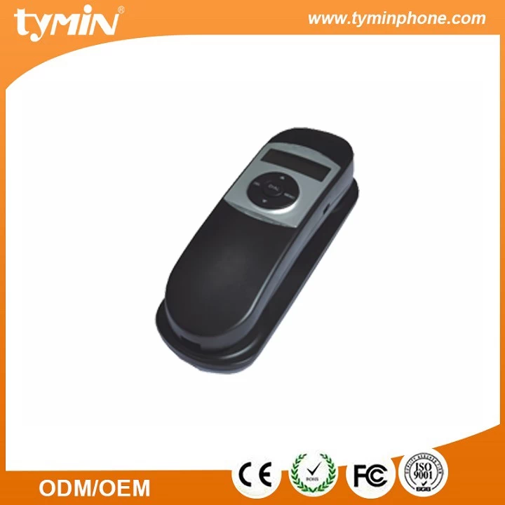 China Telefone Slimline de Identificação de Chamada Preto com Agenda Telefônica (TM-PA064) fabricante