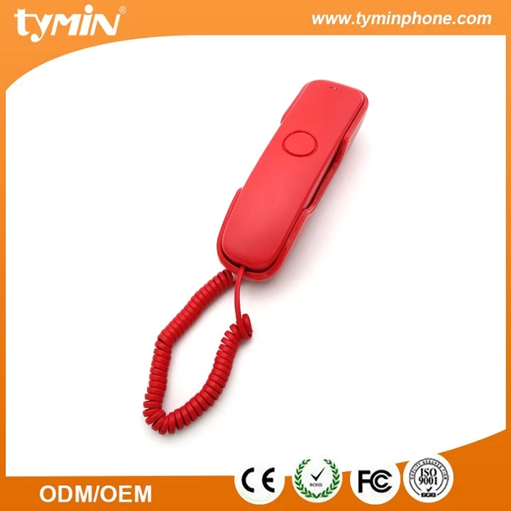 China Guangdong Hot Selling Desk Mountable Colorful Slim Phone with Store and Flash Function（TM-PA021） manufacturer