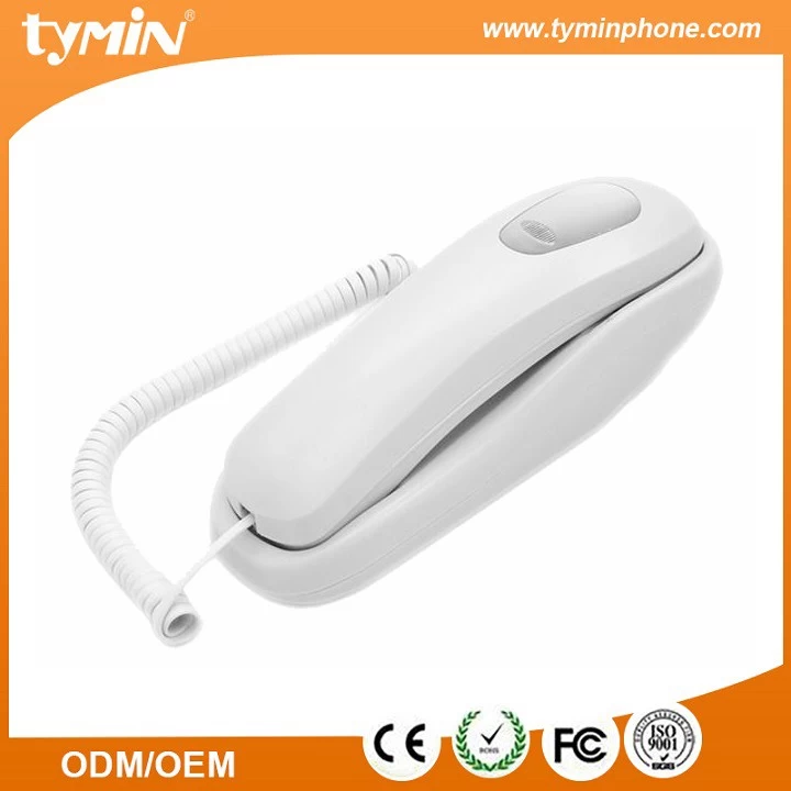 중국 수신기 볼륨 제어 기능이있는 고품질 슬림형 전화기 (TM-PA066A) 제조업체