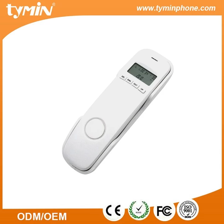 porcelana Mini teléfono delgado de diseño con indicador LED para llamadas entrantes (TM-PA020) fabricante