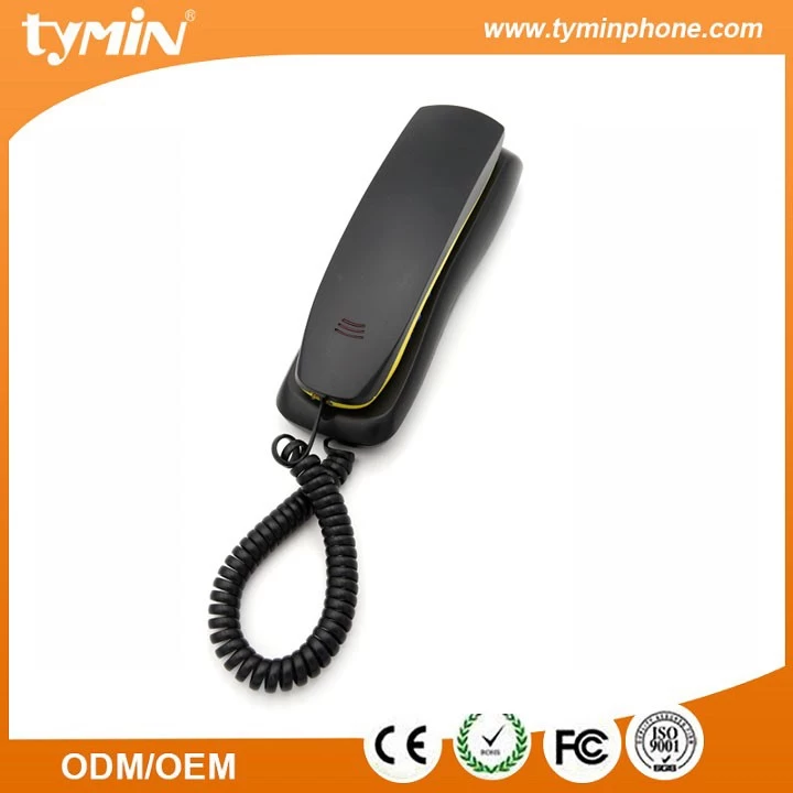 Κίνα Νέο μοντέλο Χρήσιμο τηλέφωνο Trimline με σταθερή τηλεφωνική γραμμή με λειτουργία LED (TM-PA060) κατασκευαστής