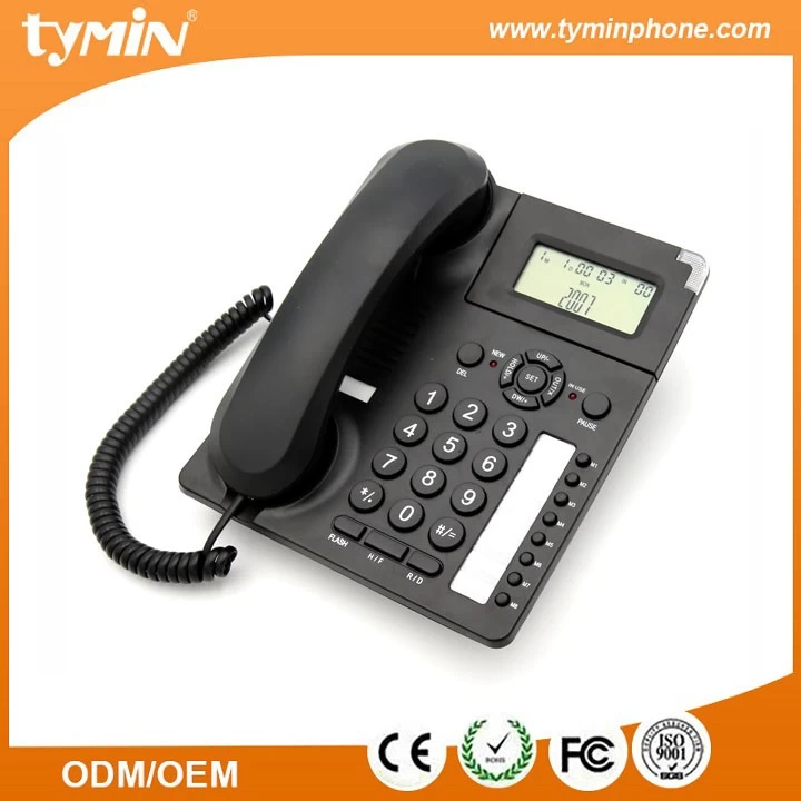 China China Neue Ankunft 2-Line schnurgebundenes Bürotelefonsystem mit Anrufer-ID (TM-PA003) Hersteller