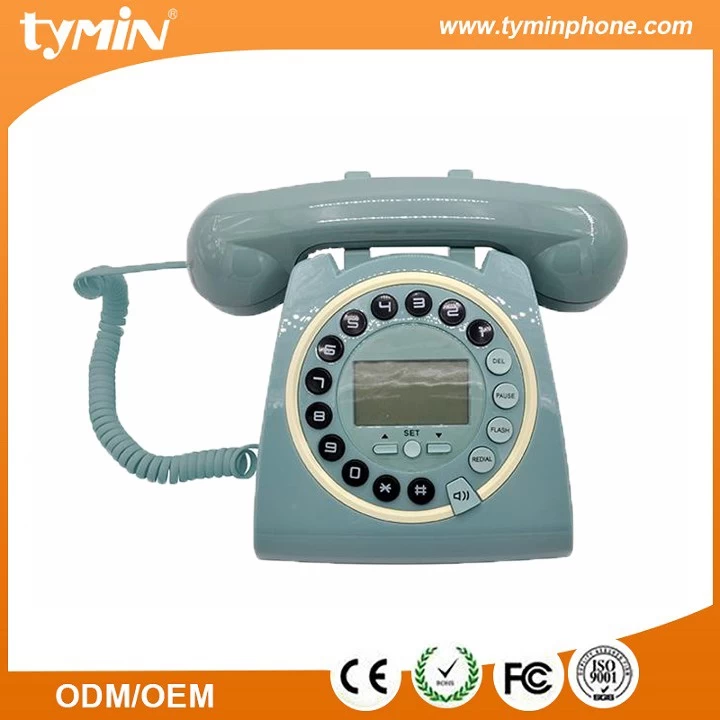 중국 유행 디자인 앤티크 전화 발신자 ID 기능 (TM-PA010) 제조업체