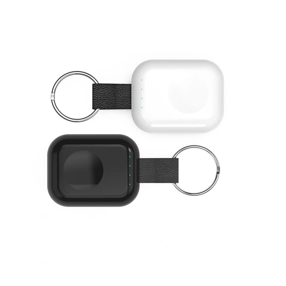China Shenzhen Pocket Size Keychain Design Magnetic iWatches Wireless Charger with Built in Power Bank Function and Compatible with iWatches Series 1/2/3/4 (MH-D40) manufacturer