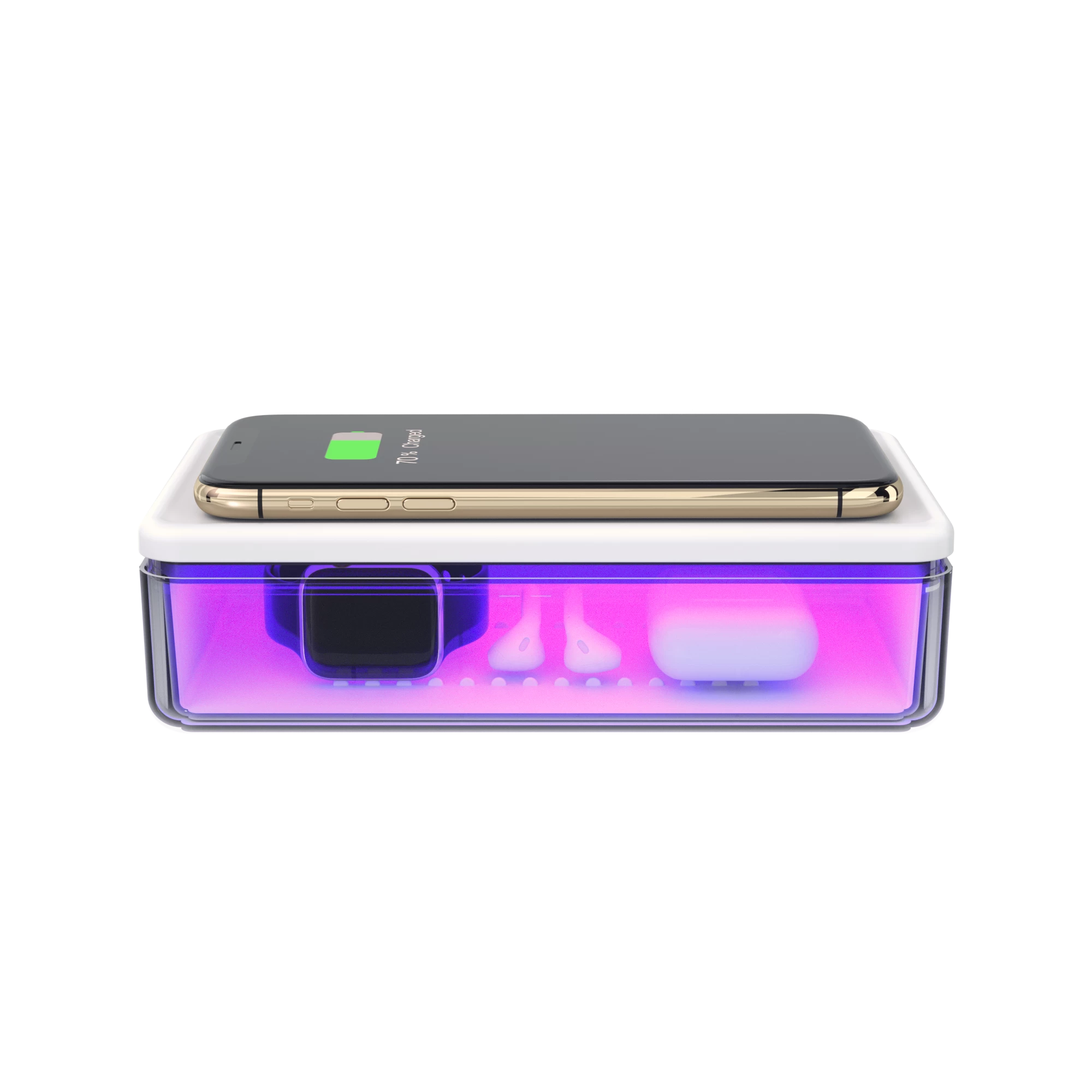 Ασύρματη φόρτιση UV απολυμαντικό κιβώτιο MH-D72