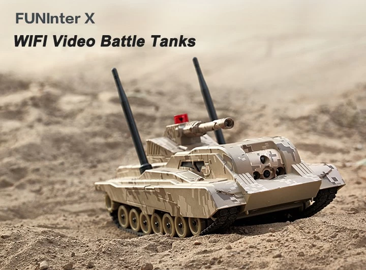 FunInterX wifi对战坦克CTW-020