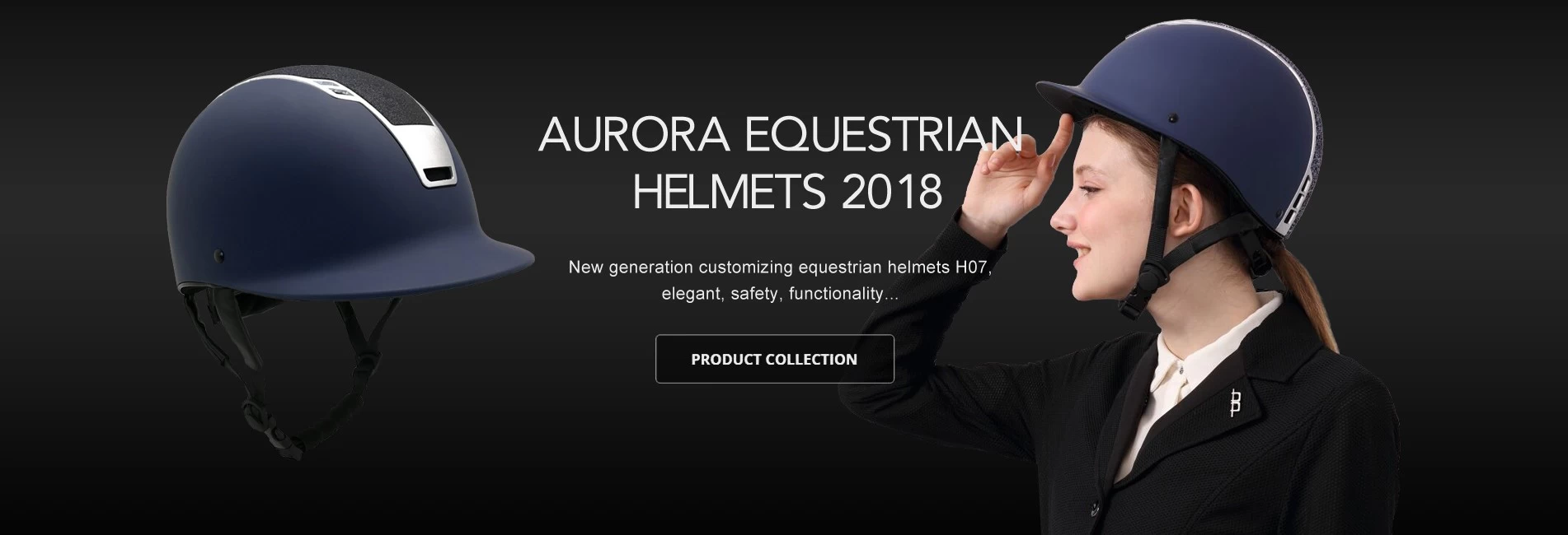Equestrian helmets manufacture