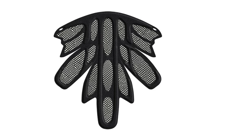 Moisture wicking soft pads + insect-proof net
