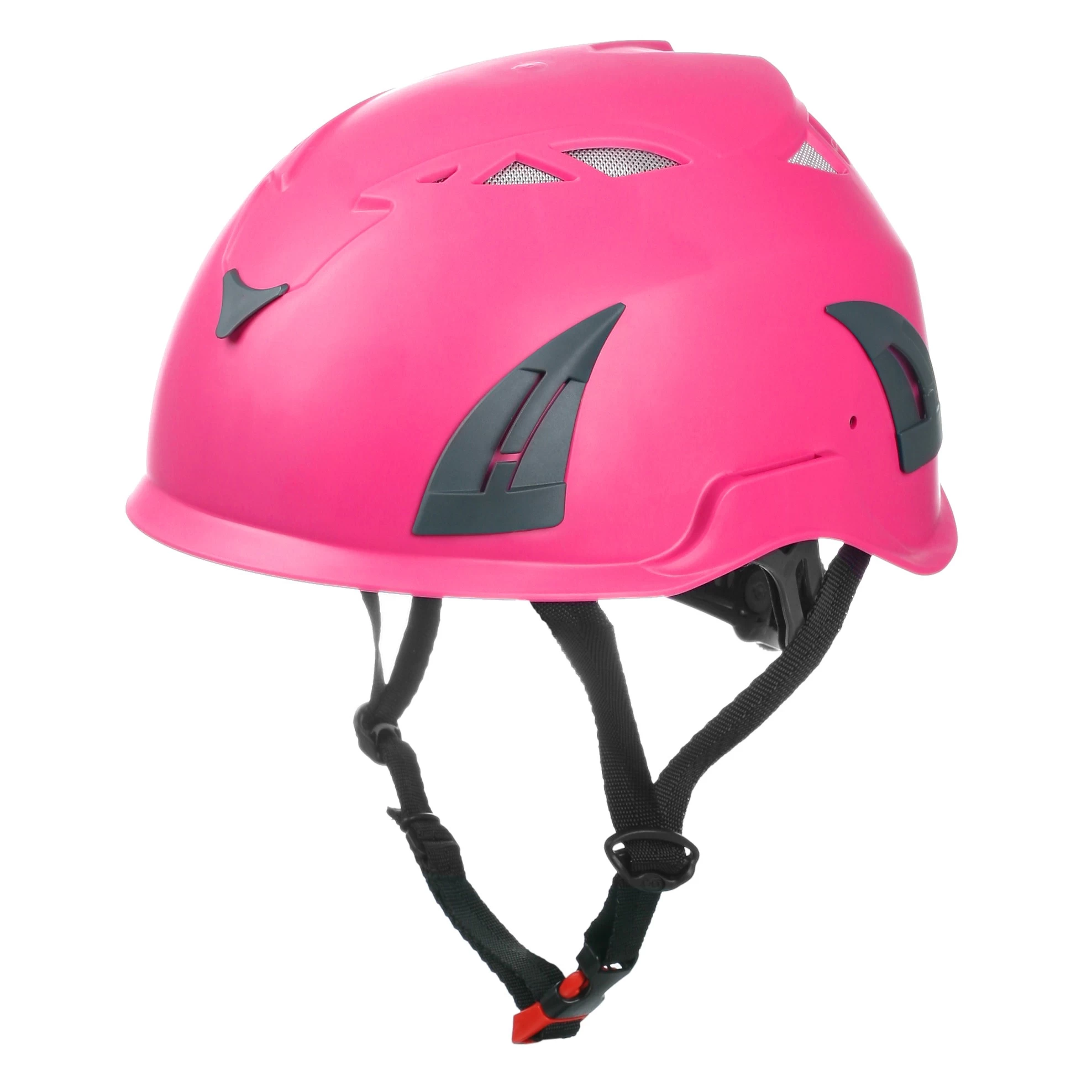 pink safety helmet