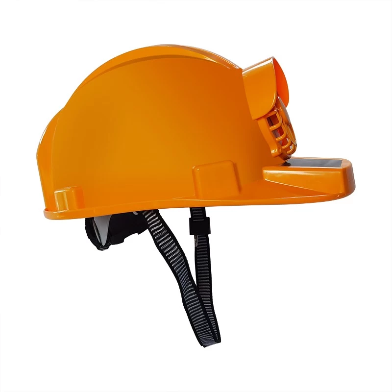 Solar Power Fan Helmet ABS Material Protective Cap - China Safety Hat, Hard  Hat