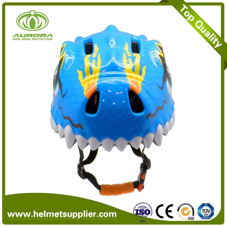 3D animals children bike helmet