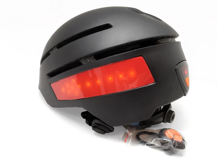 Casque vélo bol intelligent CLIGNOTANT et FREINAGE + éclairage avant