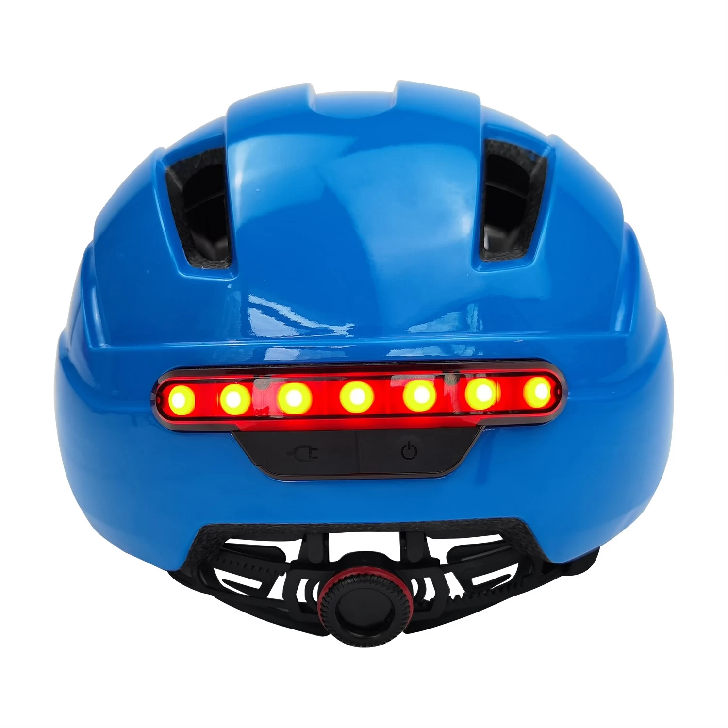 LED road bike helmet