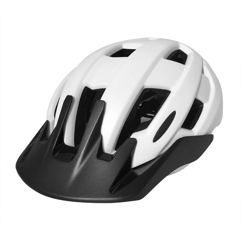 bicycle helmet with integrated lights