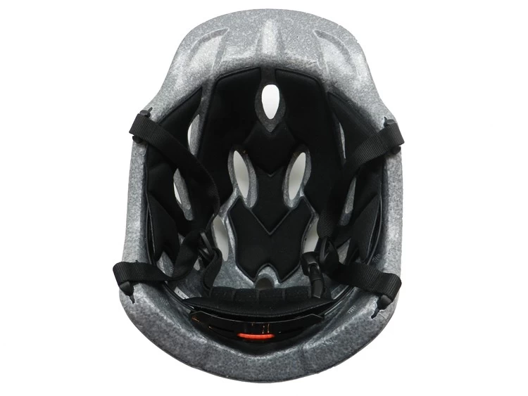 matte black cycling helmet
