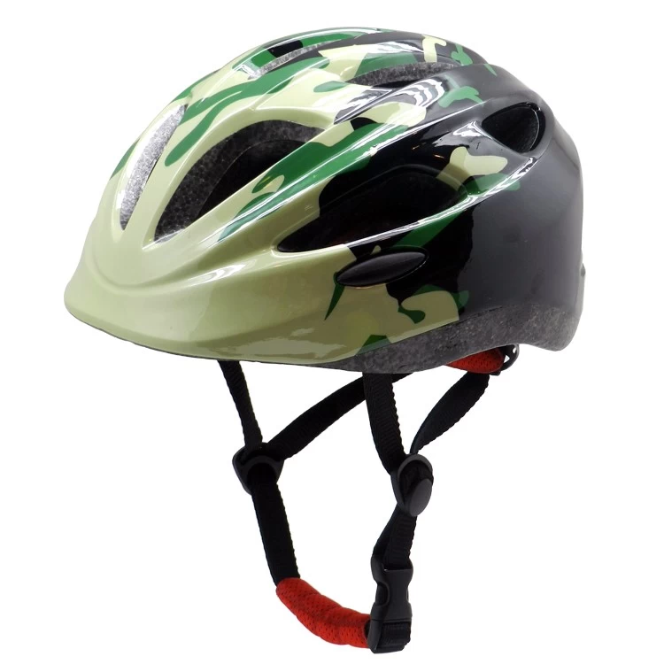 Kid bike helmet with led light