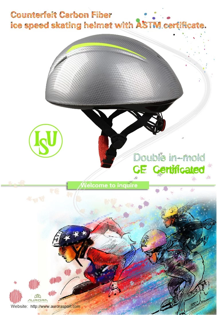 ice speed skating helmet