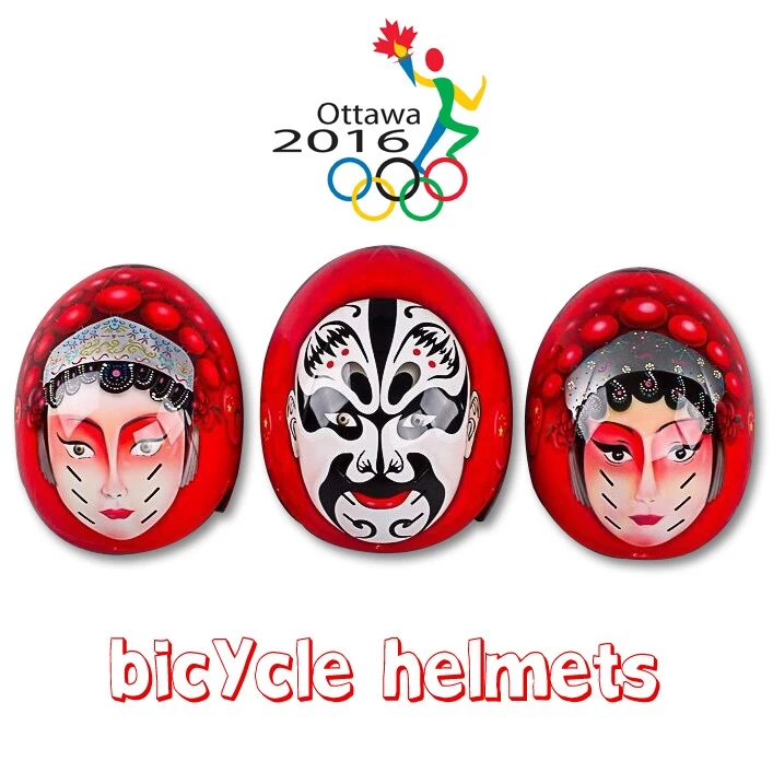 Chiny Olympic Champions Peking Opera-Featured TTe Time Trial Helmets producent