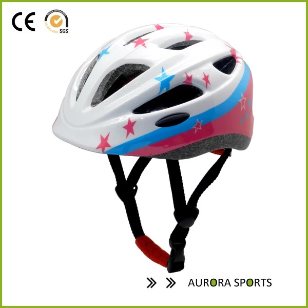 China CE approved inmold scooter light weight adjustable kids bicycle helmet AU-C06 manufacturer