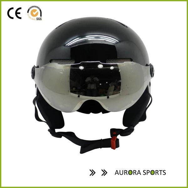 porcelana China Quality Ski Helmet Air Control Skiing Helmet With Visor AU-S01 fabricante