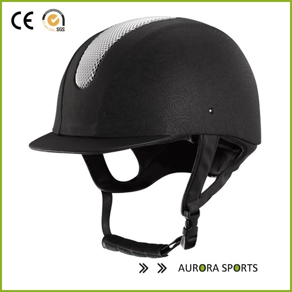China Horse Riding Helmet Equestrian Jumping Head Safety Velvet Air Vented Hat AU-H03 manufacturer