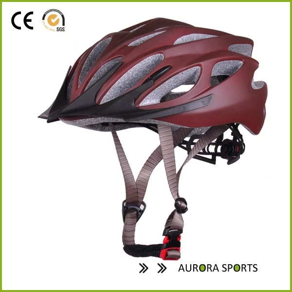 China Intergrally-mould ultra light ventilation custom made cycling helmet AU-BM06 manufacturer