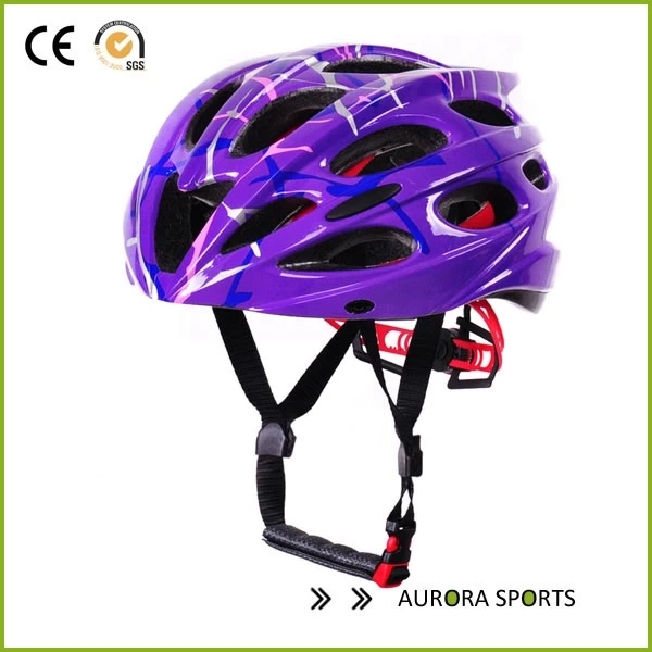 China Mens/Ladies Adult Bike Helmet - Available in 3 Colours Roading Helmet B702 Purple Helmet manufacturer
