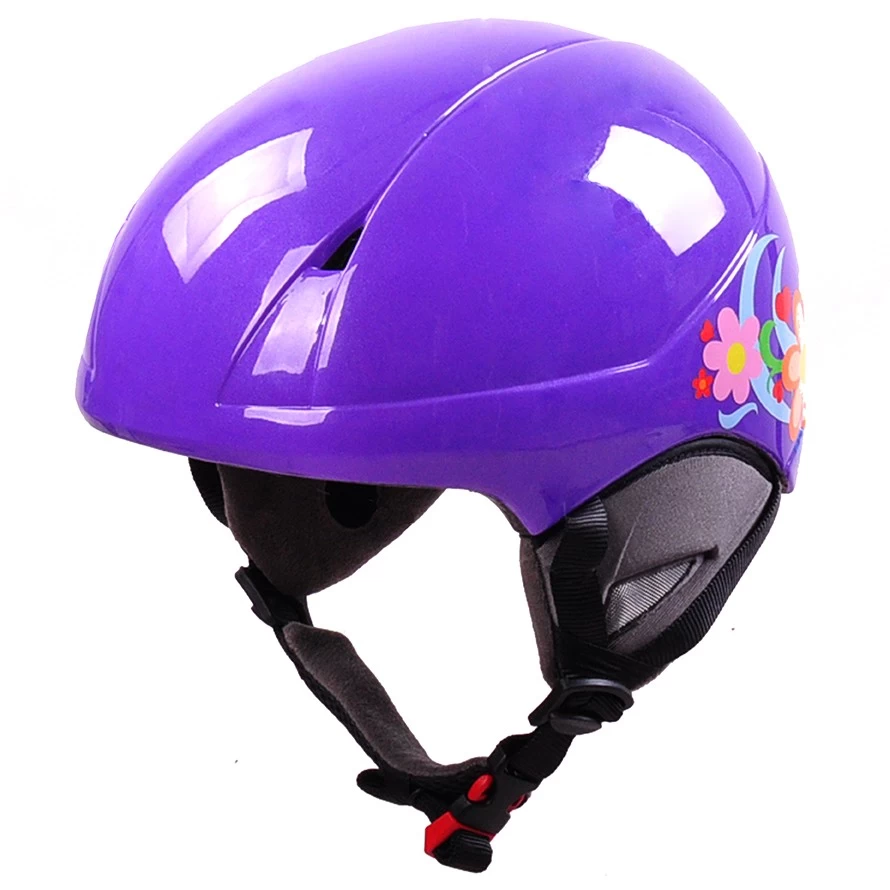 China New arrival kid ski helmets with CE appreved AU-S02 manufacturer