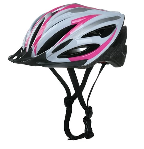 Çin Pink Cycling Protection Bicycles Helmet AU-F020 üretici firma