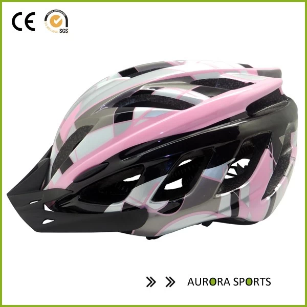 China Pink color high amazing valve bicycle helmet AU-BD02 with high quality AU-BD02 manufacturer
