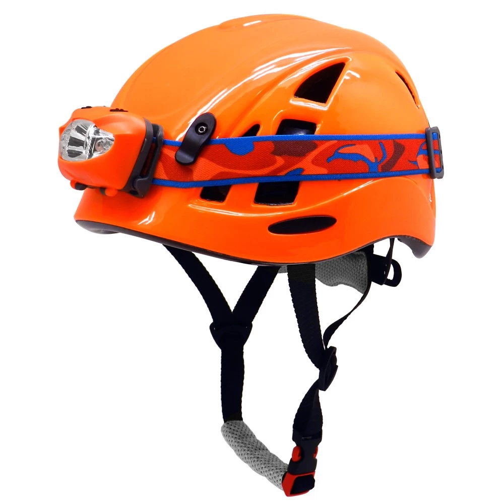 Čína Ochranné bezpečnostní horolezectví vodotěsný kempování lucerny helma AU-M01 výrobce