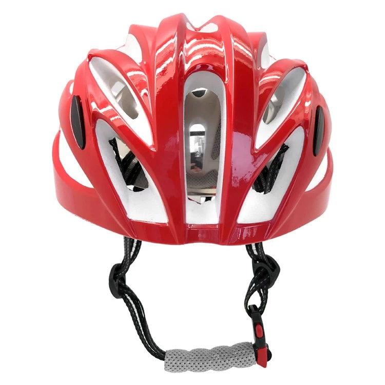 China Streamlined lightweight durable bike helmet with moisture absorbing and sweat releasing liners manufacturer