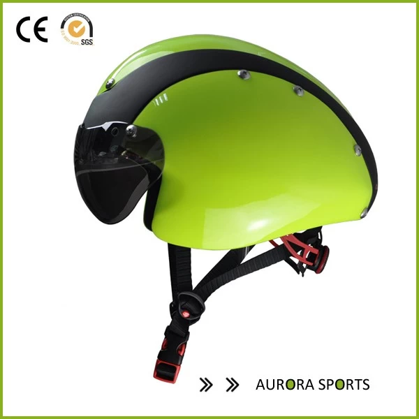 China Time trial protective bicycle track biking helmet AU-T01 manufacturer