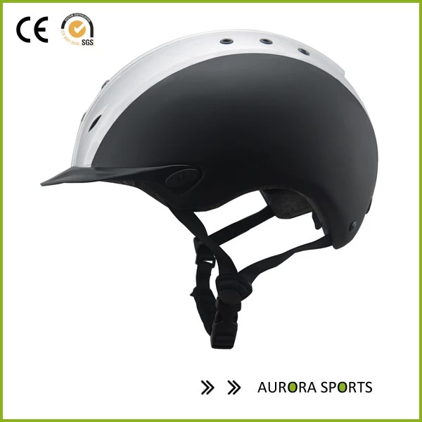 Chine personnalisé conception EN1384 mode d'approbation rose cheval casque d'équitation AU-H05 fabricant