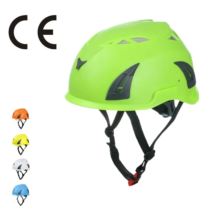 China ratchet safety helmet, red safety helmet PPE manufacturer