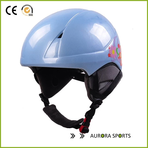 porcelana casco de nieve AU-S02, en el molde opiniones casco ligero de peso de la nieve fabricante